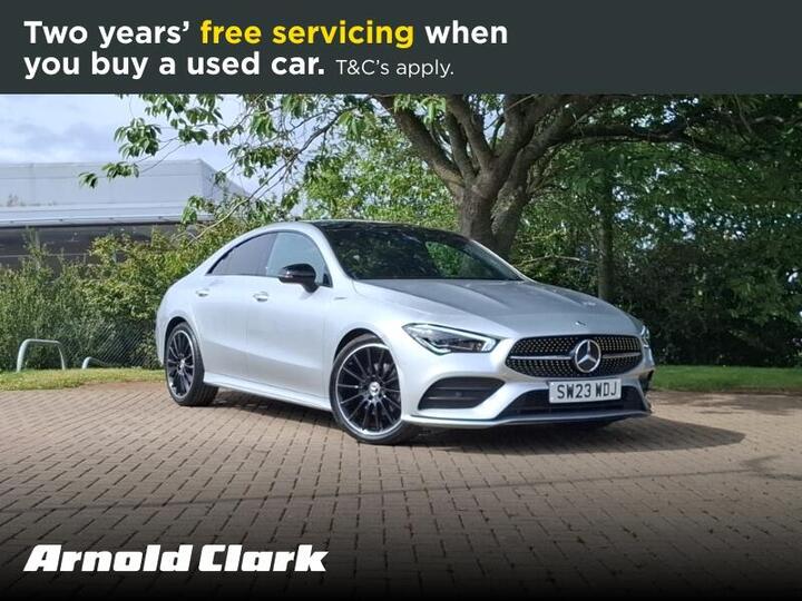 Mercedes-Benz CLA 1.3 CLA180 AMG Line Night Edition (Premium Plus) Coupe 7G-DCT Euro 6 (s/s) 4dr