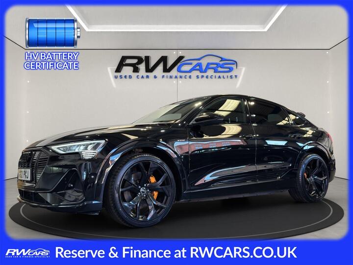 Audi E-TRON 50 S Line Sportback Auto Quattro 5dr 71.2kWh