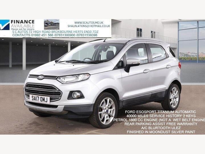 Ford EcoSport 1.5 Titanium Powershift 2WD Euro 5 5dr