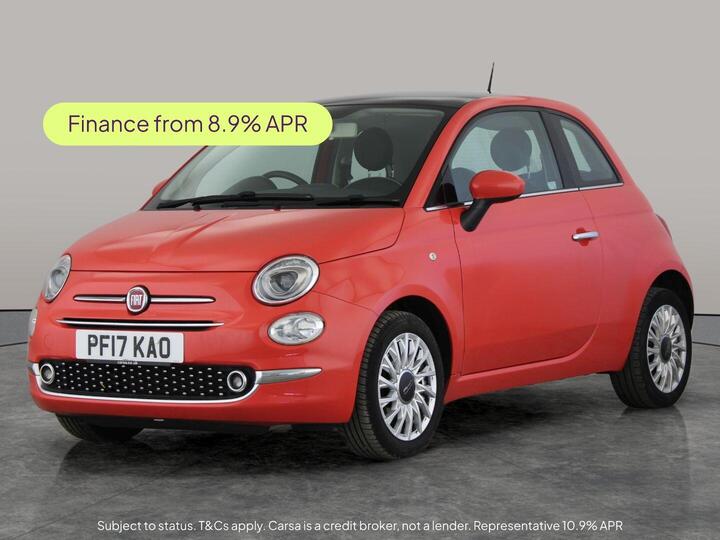 Fiat 500 1.2 Lounge Euro 6 (s/s) 3dr