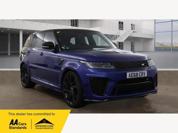 Land Rover Range Rover Sport 5.0 P575 V8 SVR Auto 4WD Euro 6 (s/s) 5dr