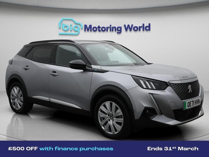 Peugeot E-2008 50kWh GT Premium Auto 5dr