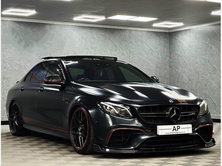 Mercedes-Benz E Class 4.0 E63 V8 BiTurbo AMG S Edition 1 SpdS MCT 4MATIC+ Euro 6 (s/s) 4dr Mercedes-Benz E Class 4.0 E63 V8 BiTurbo AMG S Edition 1 SpdS MCT 4MATIC+ Euro 6 (s/s) 4dr