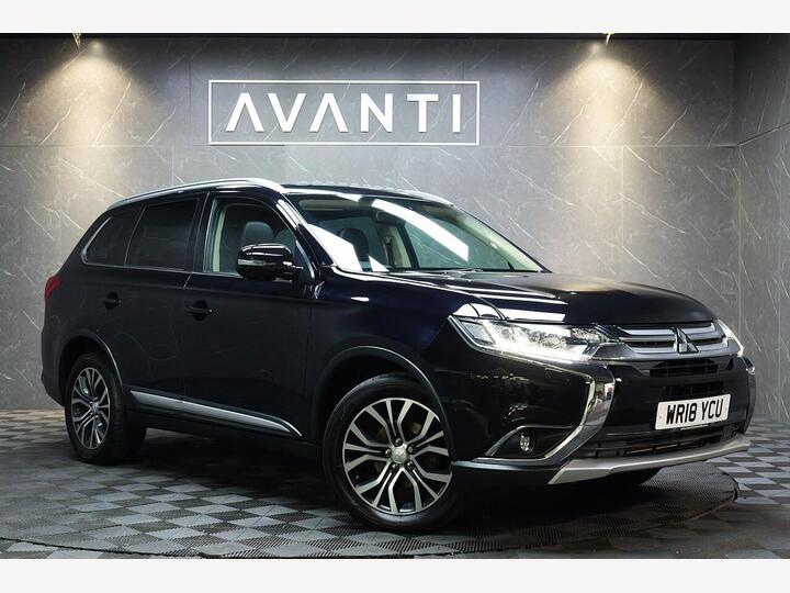 Mitsubishi Outlander 2.2 DI-D 4 Auto 4WD Euro 6 5dr Mitsubishi Outlander 2.2 DI-D 4 Auto 4WD Euro 6 5dr