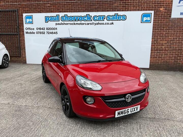 Vauxhall ADAM HATCHBACK 1.2i EcoFLEX ENERGISED Euro 6 (s/s) 3dr
