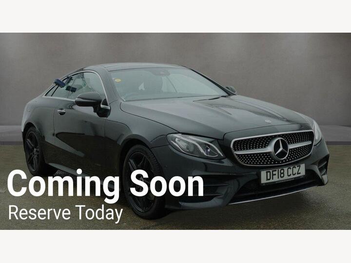 Mercedes-Benz E Class 2.0 E220d AMG Line (Premium) G-Tronic+ Euro 6 (s/s) 2dr