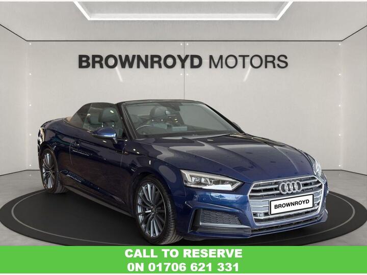 Audi A5 CABRIOLET 2.0 TDI S Line S Tronic Euro 6 (s/s) 2dr