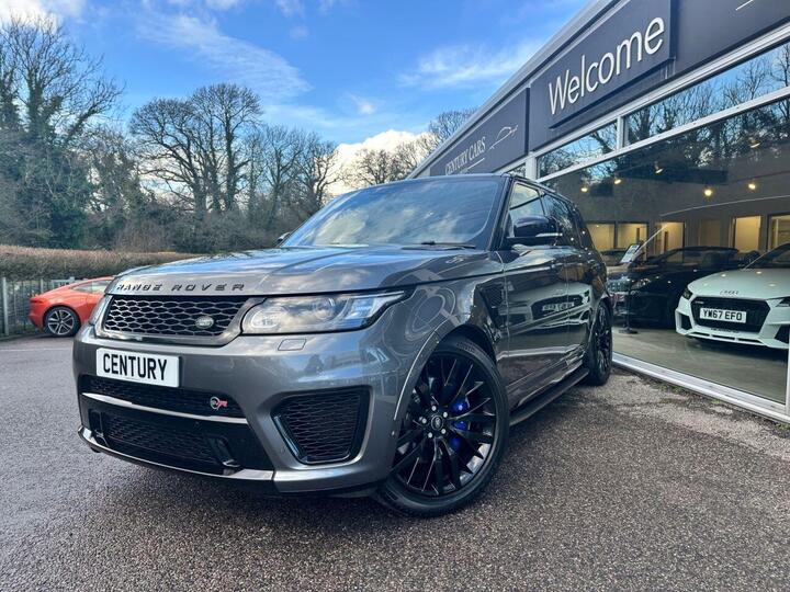 Land Rover RANGE ROVER SPORT 5.0 V8 SVR Auto 4WD Euro 6 (s/s) 5dr