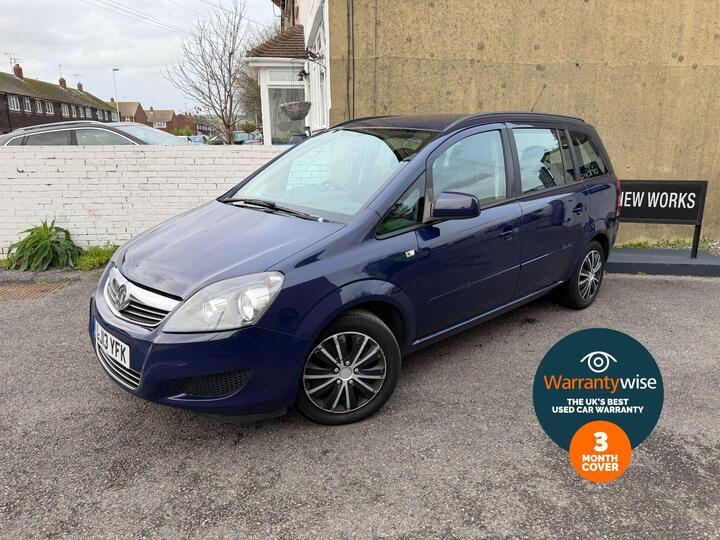 Vauxhall Zafira 1.6 16V Exclusiv Euro 5 5dr
