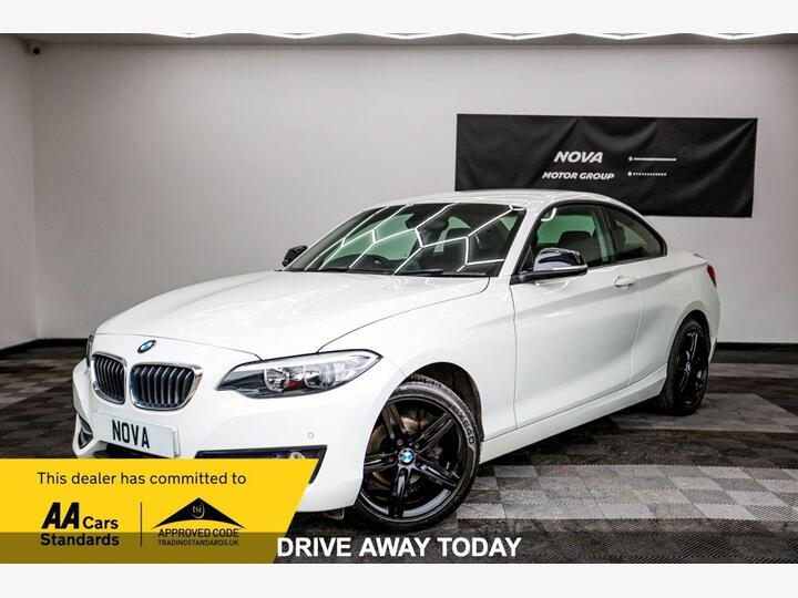 BMW 2 SERIES 2.0 218d Sport Euro 6 (s/s) 2dr