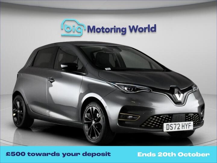 Renault Zoe R135 EV50 52kWh Iconic Auto 5dr (Boost Charge)