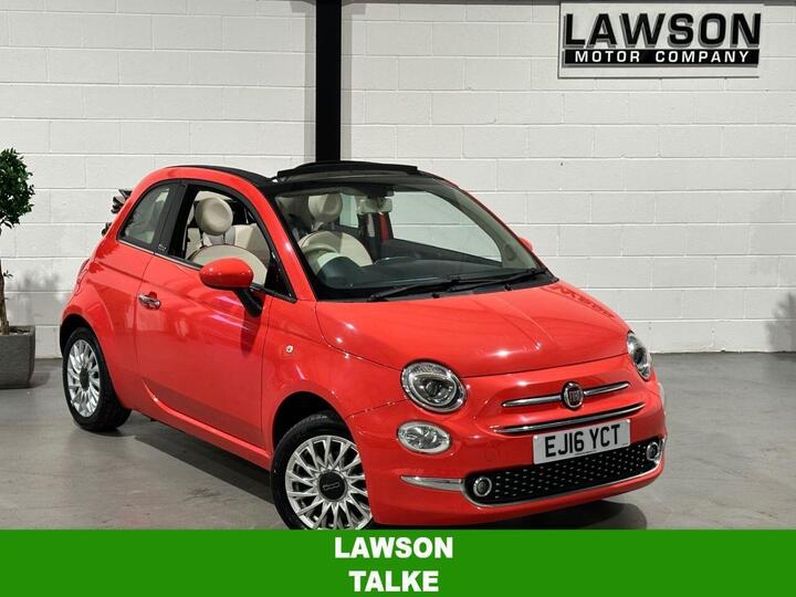 Fiat 500C 1.2 Lounge Euro 6 (s/s) 2dr