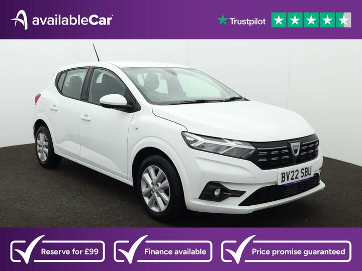 Dacia Sandero 1.0 TCe Comfort Euro 6 (s/s) 5dr Dacia Sandero 1.0 TCe Comfort Euro 6 (s/s) 5dr