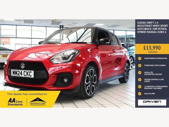 Suzuki SWIFT 1.4 Boosterjet MHEV Sport Euro 6 (s/s) 5dr