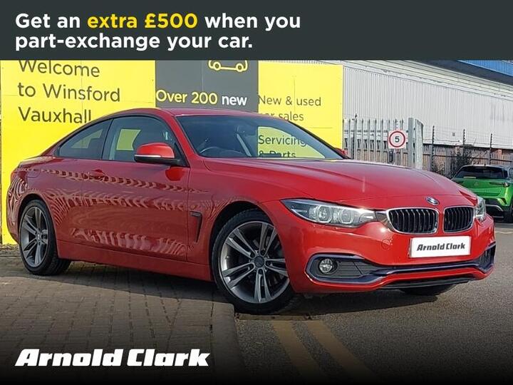BMW 4 Series 2.0 420d Sport Auto Euro 6 (s/s) 2dr