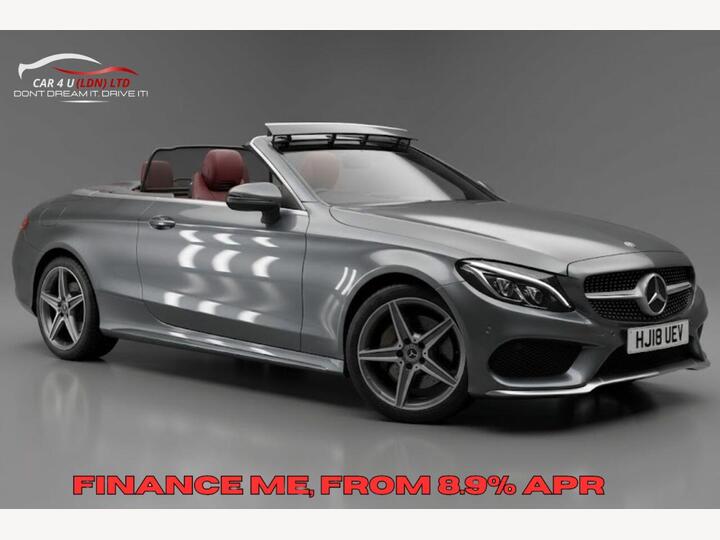 Mercedes-Benz C-CLASS 2.0 C200 AMG Line Cabriolet G-Tronic+ Euro 6 (s/s) 2dr