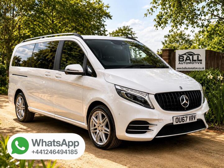 Mercedes-Benz V Class 2.2 V250d AMG Line G-Tronic+ Euro 6 (s/s) 5dr 8 Seat LWB Mercedes-Benz V Class 2.2 V250d AMG Line G-Tronic+ Euro 6 (s/s) 5dr 8 Seat LWB