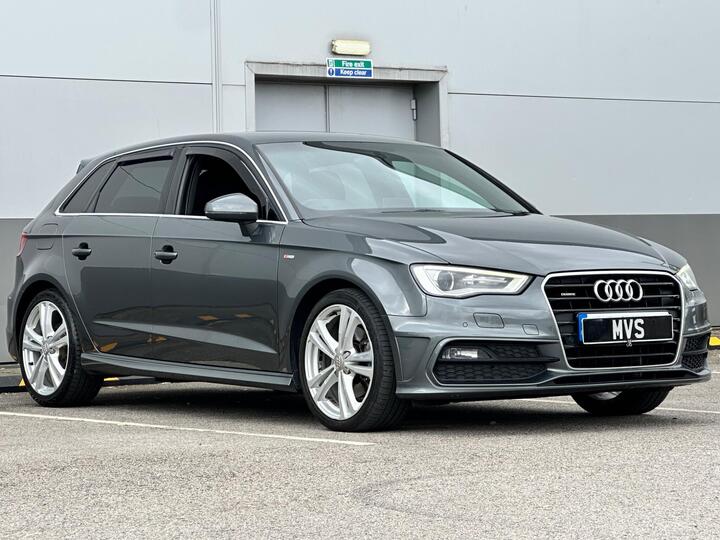 Audi A3 2.0 TDI S Line Sportback S Tronic Quattro Euro 6 (s/s) 5dr