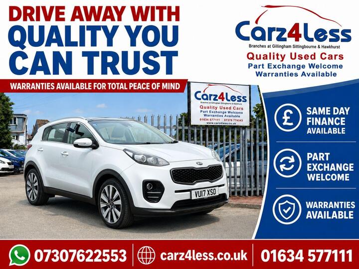 Kia Sportage 1.7 CRDi 3 Euro 6 (s/s) 5dr