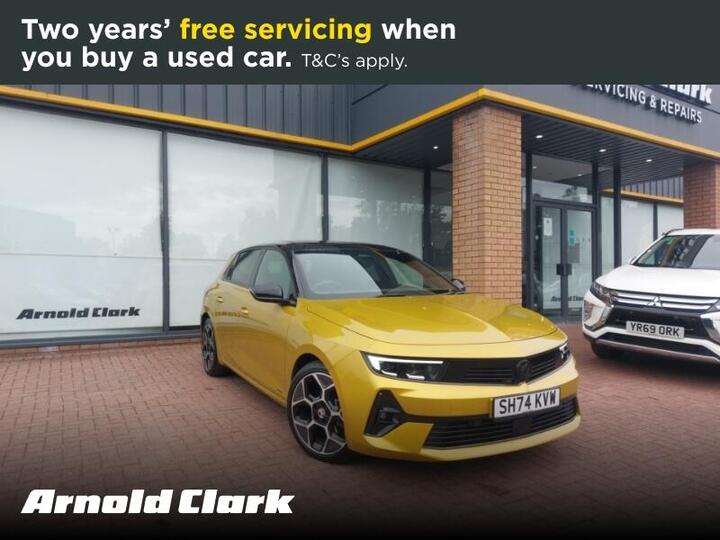 Vauxhall Astra 1.6 12.4kWh Ultimate Auto Euro 6 (s/s) 5dr