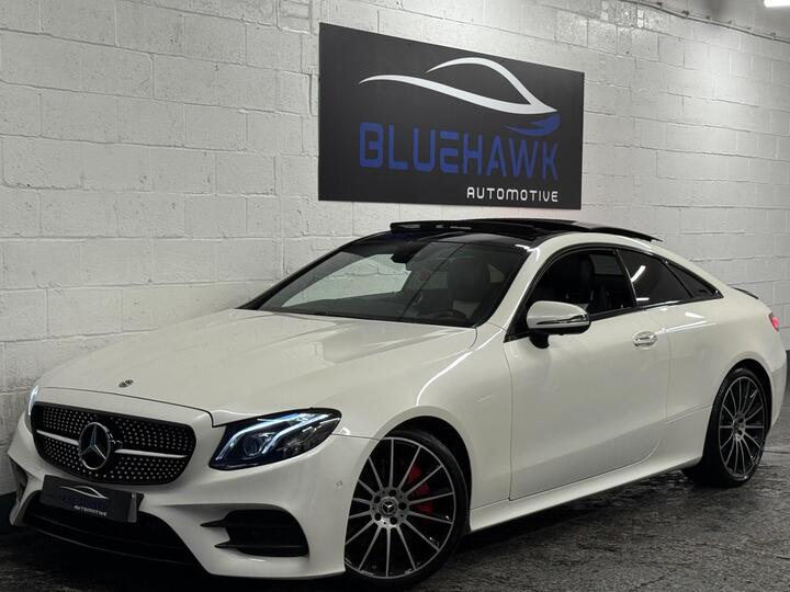 Mercedes-Benz E Class 2.0 E300 AMG Line (Premium Plus) G-Tronic+ Euro 6 (s/s) 2dr Mercedes-Benz E Class 2.0 E300 AMG Line (Premium Plus) G-Tronic+ Euro 6 (s/s) 2dr