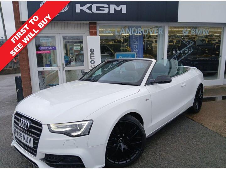 Audi A5 CABRIOLET 2.0 TDI S Line Special Edition Plus Multitronic Euro 6 (s/s) 2dr