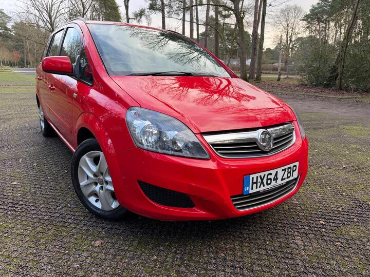 Vauxhall Zafira 1.8 16V Exclusiv Euro 5 5dr