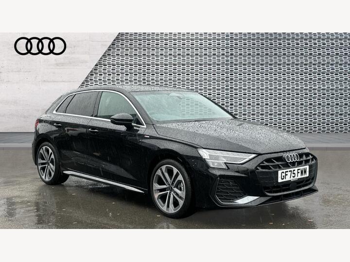 Audi A3 1.5 TFSI 30 S Line Sportback S Tronic Euro 6 (s/s) 5dr