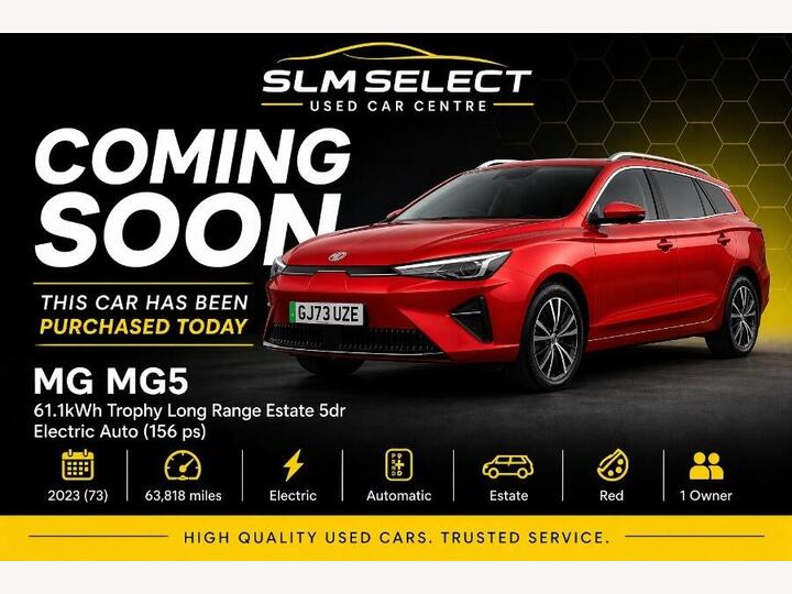 MG MG5 61.1kWh Trophy Long Range Auto 5dr