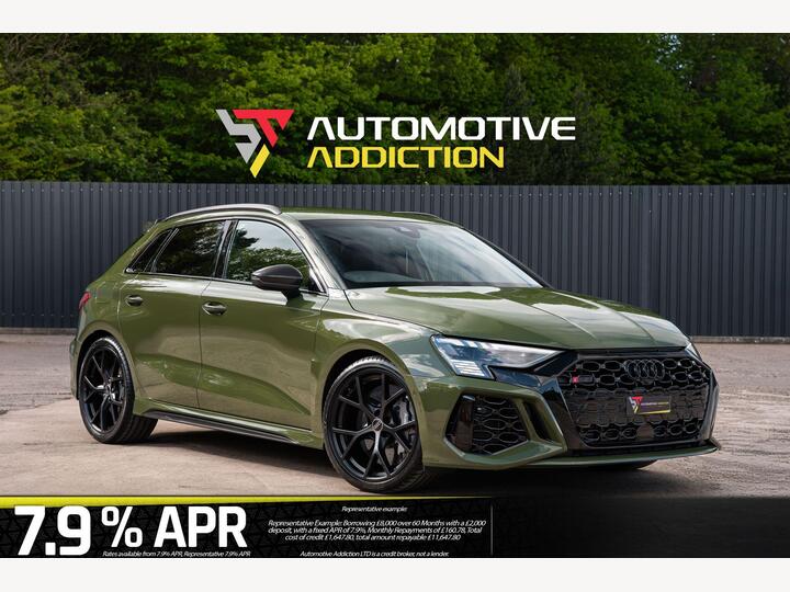 Audi RS3 2.5 TFSI Carbon Black Sportback S Tronic Quattro Euro 6 (s/s) 5dr