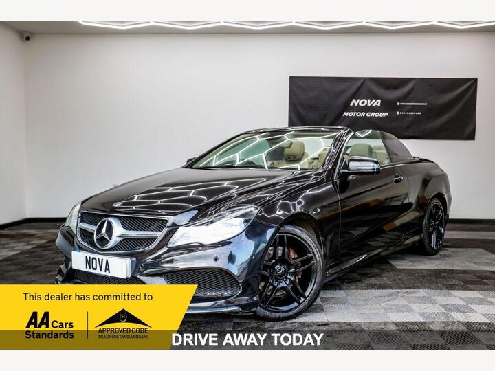 Mercedes-Benz E-CLASS 2.1 E220 CDI AMG Sport Cabriolet G-Tronic+ Euro 5 (s/s) 2dr