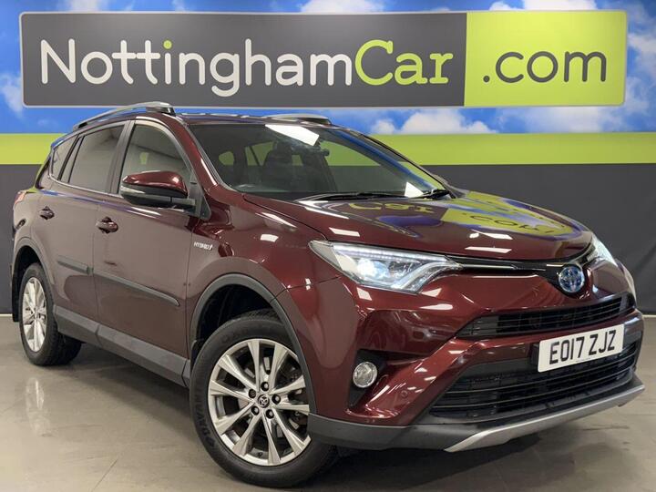 Toyota RAV4 2.5 VVT-h Excel CVT 4WD Euro 6 (s/s) 5dr (Safety Sense, Nav) Toyota RAV4 2.5 VVT-h Excel CVT 4WD Euro 6 (s/s) 5dr (Safety Sense, Nav)