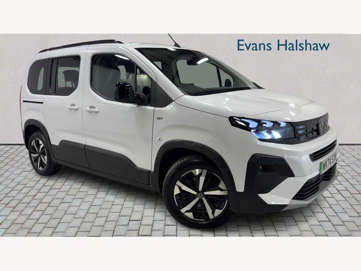 Peugeot E-RIFTER ELECTRIC ESTATE 52kWh GT Standard MPV Auto 5dr (7.4kW Charger)