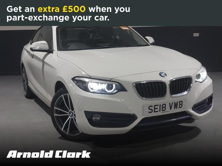 BMW 2 Series 1.5 218i Sport Euro 6 (s/s) 2dr
