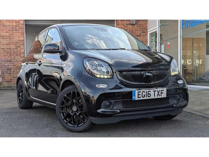 Smart Forfour 1.0 Edition Black Hatchback 5dr Petrol Twinamic Euro 6 (s/s) (71 Ps)