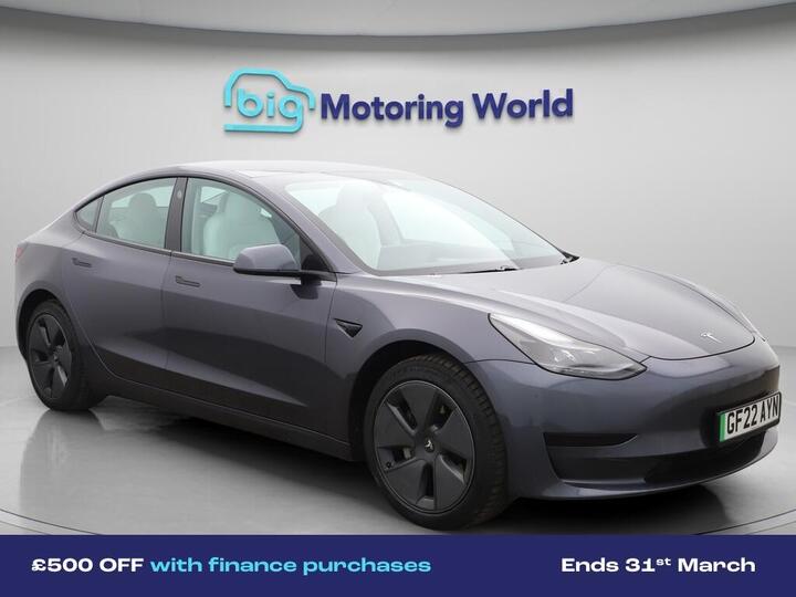 Tesla Model 3 Standard Range Plus Auto RWD 4dr