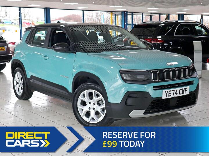 Jeep Avenger 1.2 Altitude Euro 6 (s/s) 5dr Jeep Avenger 1.2 Altitude Euro 6 (s/s) 5dr