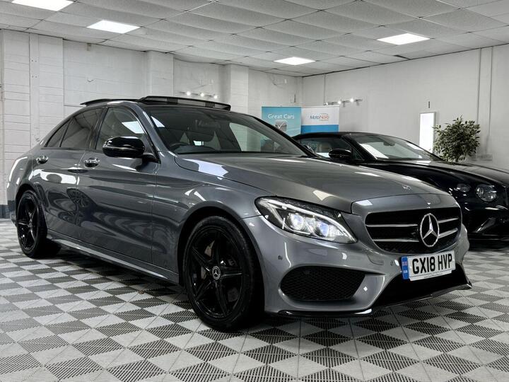 Mercedes-Benz C-CLASS 2.1 C300dh AMG Line (Premium) G-Tronic+ Euro 6 (s/s) 4dr