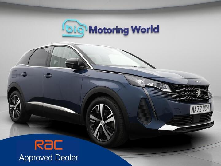 Peugeot 3008 1.6 13.2kWh GT E-EAT Euro 6 (s/s) 5dr