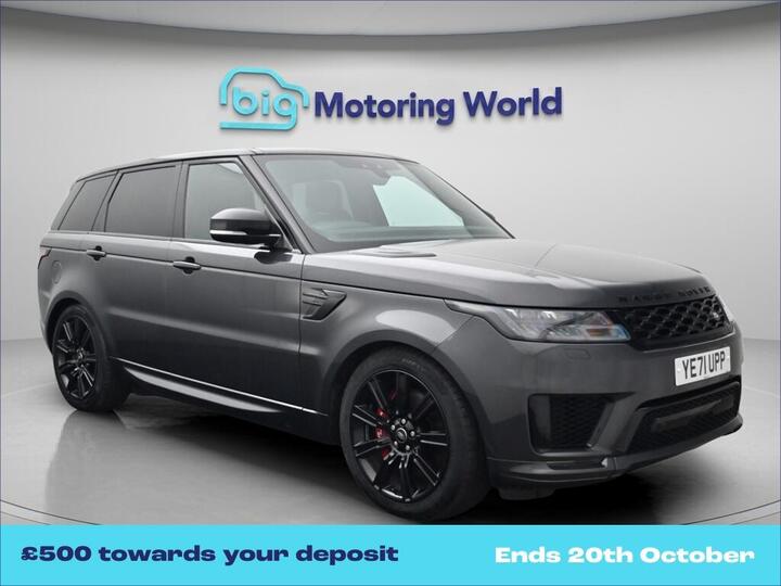 Land Rover Range Rover Sport 2.0 P400e 13.1kWh HSE Dynamic Black Auto 4WD Euro 6 (s/s) 5dr