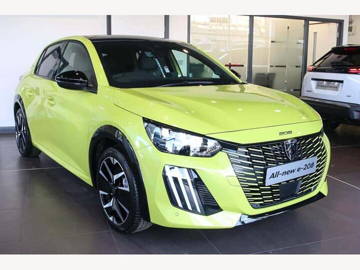 Peugeot E-208 51kWh GT Auto 5dr (7.4kW Charger)