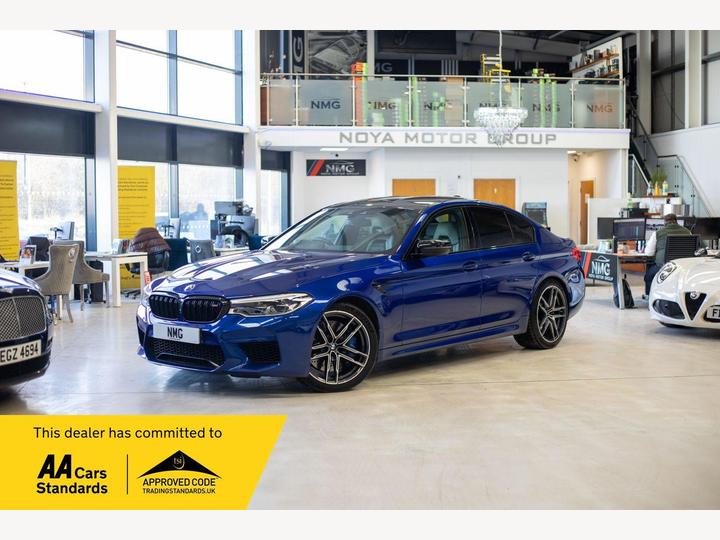 BMW M5 4.4i V8 Competition Steptronic XDrive Euro 6 (s/s) 4dr