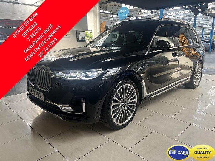 BMW X7 3.0 30d Auto XDrive Euro 6 (s/s) 5dr
