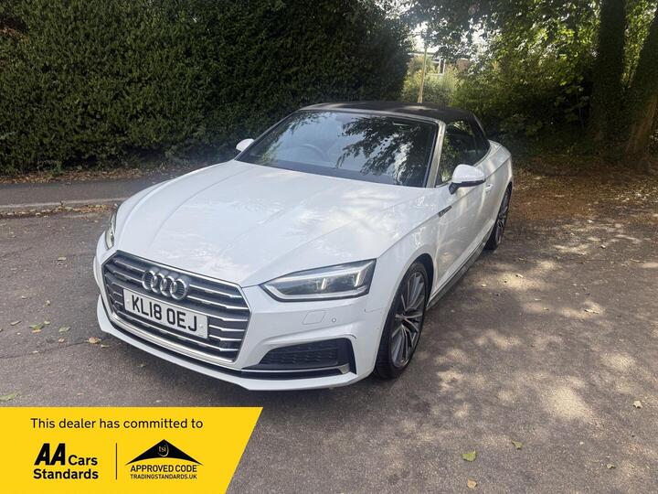 Audi A5 Cabriolet 3.0 TDI V6 S Line S Tronic Quattro Euro 6 (s/s) 2dr