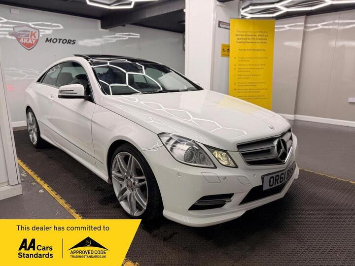 Mercedes-Benz E Class 1.8 E250 BlueEfficiency Sport G-Tronic+ Euro 5 (s/s) 2dr