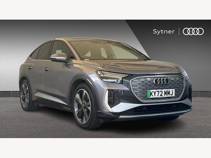 Audi Q4 E-tron 50 S Line Sportback Auto Quattro 5dr 82kWh