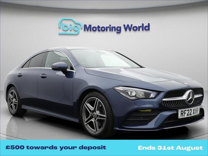 Mercedes-Benz CLA 1.3 CLA180 AMG Line Coupe 7G-DCT Euro 6 (s/s) 4dr