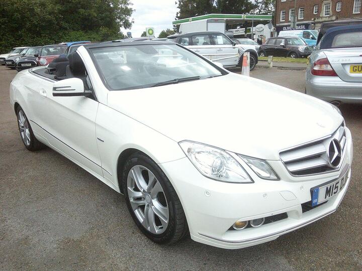Mercedes-Benz E Class 1.8 E250 BlueEfficiency SE Edition 125 Cabriolet G-Tronic+ Euro 5 (s/s) 2dr