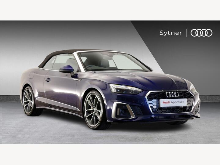 Audi A5 Cabriolet 2.0 TFSI 40 S Line S Tronic Euro 6 (s/s) 2dr