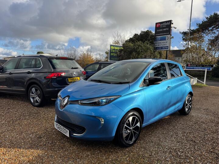 Renault Zoe R110 41kWh Dynamique Nav Auto 5dr (Battery Lease)